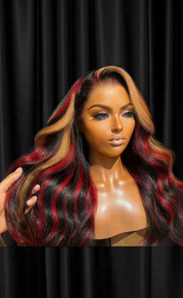1B/99J/27 5X5 Lace Closure Wig