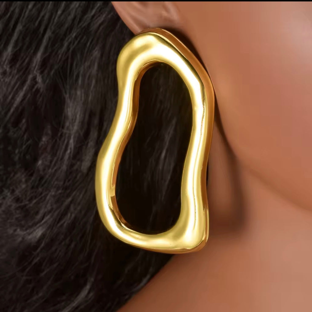 Gold Italian Earrings