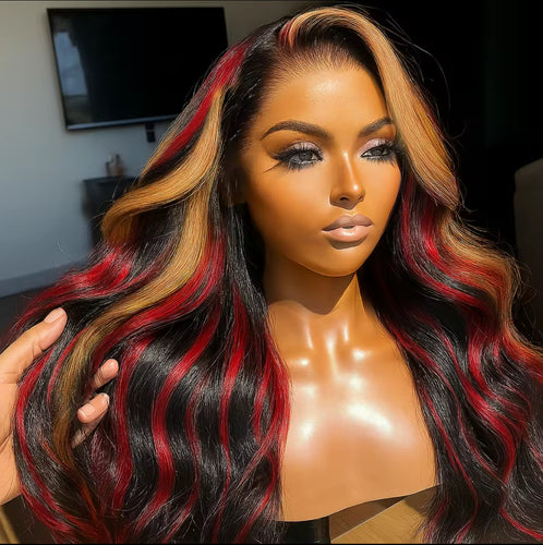1B/99J/27 5X5 Lace Closure Wig