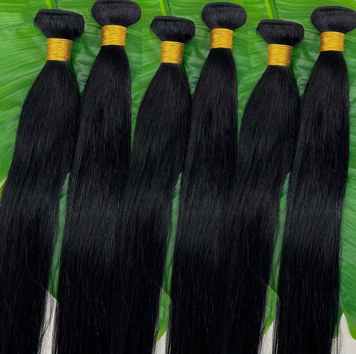 Virgin Raw Human Hair Bundles ( 1 Bundle each sold separately )