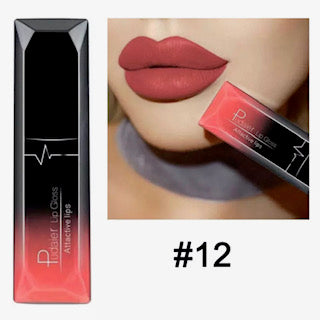 Matte Velvet Waterproof Glossy Lipstick/Lip Gloss #12