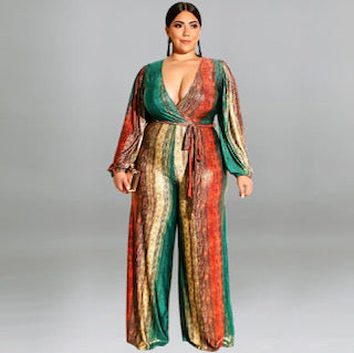 Plus Size Women's Jumpsuit